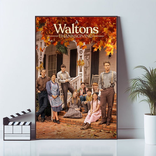 A Waltons Thanksgiving, Movie Poster, Wall Art Prints, Canvas Material Gift, Keepsake, Home Decor, Live Room Wall Art 1591709178