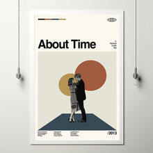 About Time Poster, About Time Movie, Richard Curtis Film, Retro Movie Poster, Room Decor, Printable Art, Digital Art, Wall Art, Home Decor