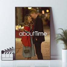About Time Movie Poster, Wall Art Prints, Canvas Material Gift, Home Decor, Live Room Wall Art, Keepsake 1651633315