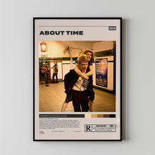 About Time Poster, Richard Curtis, Minimalist Movie Poster