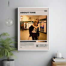 About Time Poster, Richard Curtis, Minimalist Movie Poster