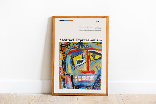 Abstract expressionism Wall  Art Movement Poster Abstract expressionism Vintage Antique  Poster  Art Gift 1609407950