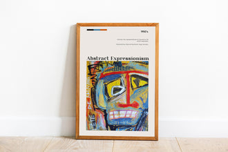Abstract expressionism Wall  Art Movement Poster Abstract expressionism Vintage Antique  Poster  Art Gift 1609407950