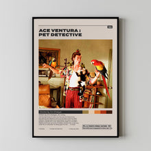 Ace Ventura Pet Detective Poster, Tom Shadyac, Minimalist Movie Poster