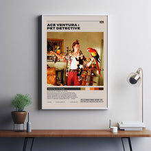 Ace Ventura Pet Detective Poster, Tom Shadyac, Minimalist Movie Poster