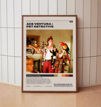 Ace Ventura Pet Detective Poster, Tom Shadyac, Minimalist Movie Poster