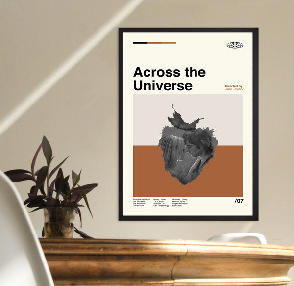 Across The Universe Posters, Movie Poster Print, Retro Movie Poster, Vintage inspired, Midcentury Wall Art, Home Decor 1517563410
