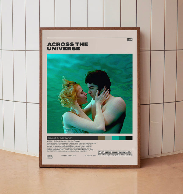 Across the Universe, Julie Taymor, Minimalist Movie Poster