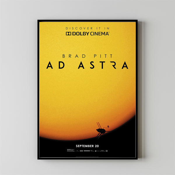 Ad Astra Movie Poster 2023 FilmRoom Decor Wall ArtPoster GiftCanvas prints 4
