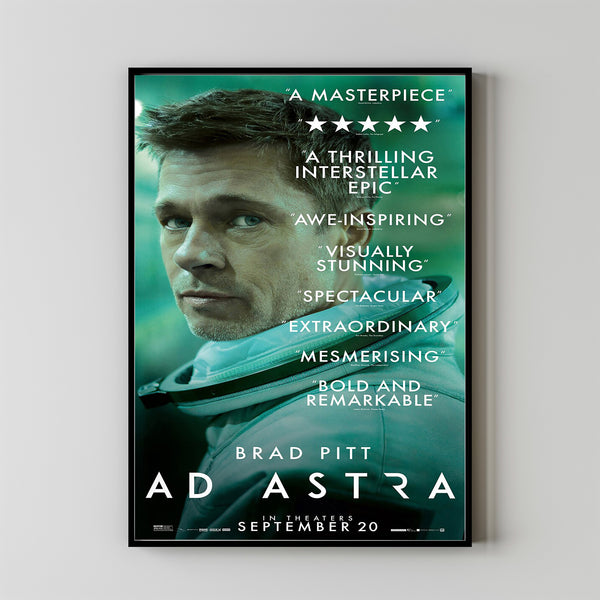 Ad Astra Movie Poster 2023 FilmRoom Decor Wall ArtPoster GiftCanvas prints 5