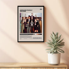 Addams Family Values Poster, Barry Sonnenfeld, Minimalist Movie Poster