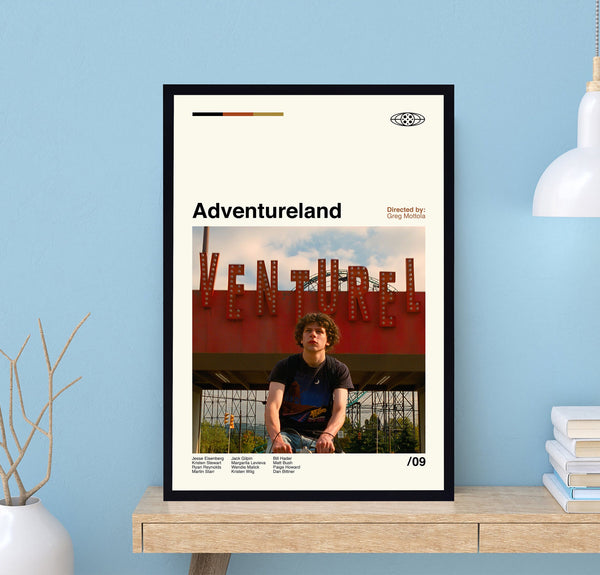Adventureland Poster, Adventureland Print, Greg Mottola, Movie Poster, Modern Art, Retro Poster, Minimalist Art, Vintage Poster, Wall Decor 1715354912