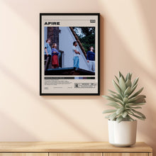 Afire Movie Poster, Christian Petzold, Retro Movie Minimalist Movie Poster, Vintage Retro Art