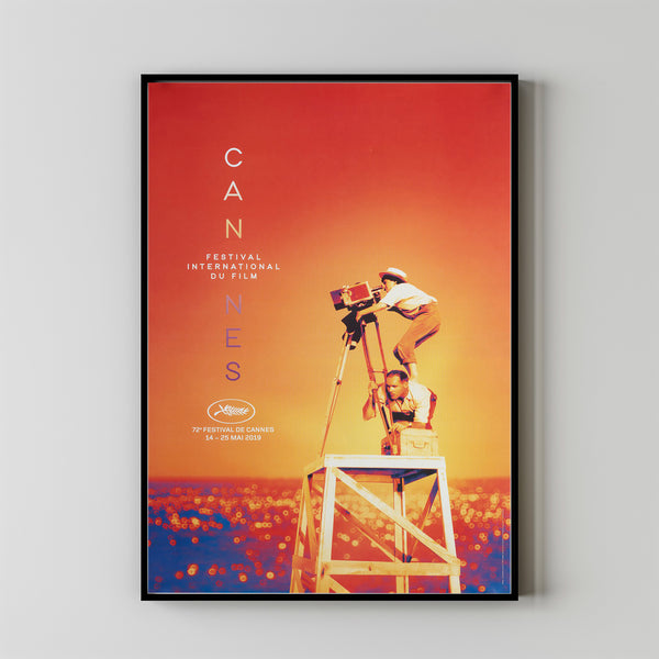 Agnes Varda Cannes Film Festival Movie Poster Print, Canvas Wall Art, Room Decor, Movie Art