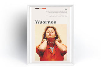 Aileen Wuornos Poster Wall Art Quote Mugshot Serial Killer True Crime Sandra Kretsch  Poster  Art Gift 1564438357