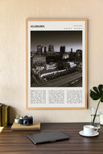 Alabama State Wall Art Poster Poster Alabama State  Black White Poster  Poster  Art Gift 1695493589