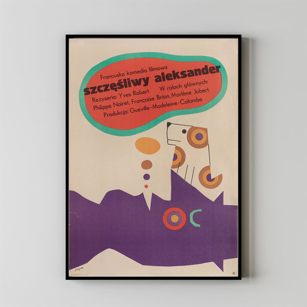 Alexandre Le Bienheureux Movie Poster Print, Canvas Wall Art, Room Decor, Movie Art