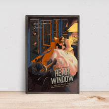 Alfred Hitchcock's Rear Window Movie Poster, Room Decor, Home Decor, Art Poster for Gift 1626794642