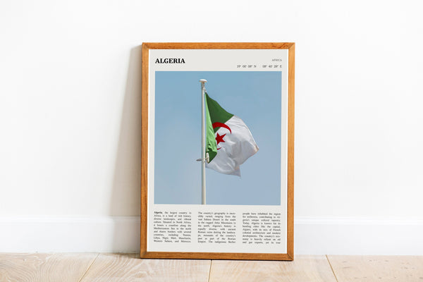 Algeria Wall Art North Africa Poster Poster Algeria Algiers  Poster  Poster  Art Gift 1704478103