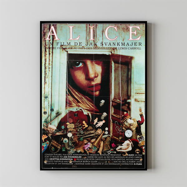 Alice Movie Poster Print, Canvas Wall Art, Room Decor, Movie Art