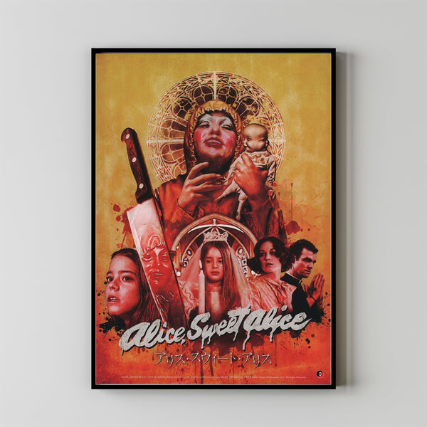 Alice Sweet Alice Movie Poster Print, Canvas Wall Art, Room Decor, Movie Art