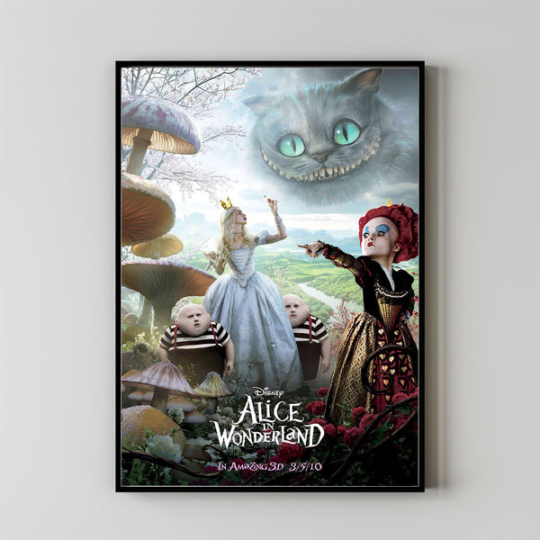 Alice in Wonderland Movie Poster 2023 FilmRoom Decor Wall ArtPoster GiftCanvas prints 3
