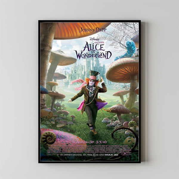 Alice in Wonderland Movie Poster 2023 FilmRoom Decor Wall ArtPoster GiftCanvas prints 4