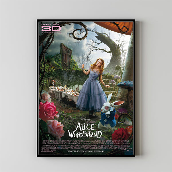 Alice in Wonderland Movie Poster 2023 FilmRoom Decor Wall ArtPoster GiftCanvas prints 5