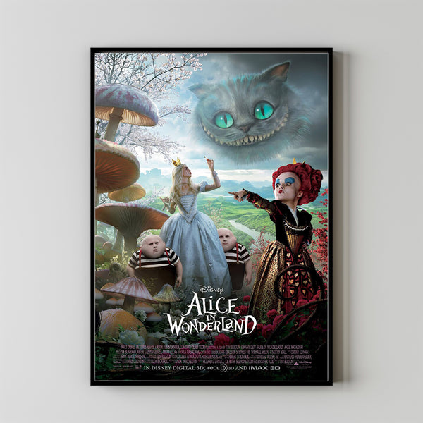 Alice in Wonderland Movie Poster 2023 FilmRoom Decor Wall ArtPoster GiftCanvas prints 7