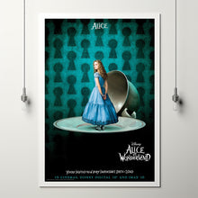 Alice in Wonderland Movie Poster 2023 FilmRoom Decor Wall ArtPoster GiftCanvas prints 8