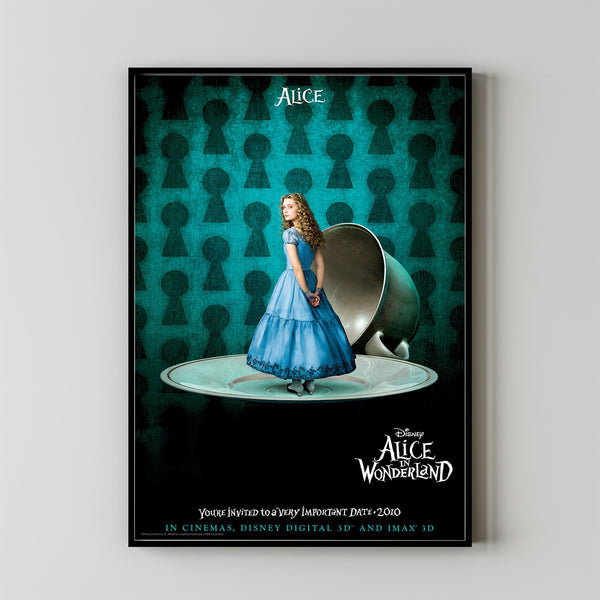 Alice in Wonderland Movie Poster 2023 FilmRoom Decor Wall ArtPoster GiftCanvas prints 8