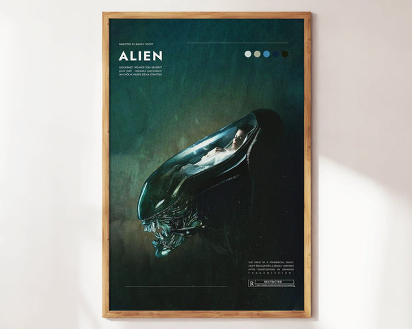 Alien 1979 Poster  Art Print  Movie Posters  Gift for Movie lovers 1633332815