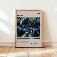 Alien Movie Poster, Xenomorph Space Wall Art, Minimalist Wall Decor, Framed Options, 1979 Movie Print, Gift for Film Lovers 1761786681