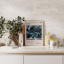 Alien Movie Poster, Xenomorph Space Wall Art, Minimalist Wall Decor, Framed Options, 1979 Movie Print, Gift for Film Lovers 1761786681