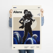 Aliens Movie Poster  Minimalist  Midcentury Poster  Wall Art Print  Retro Movie Poster 1730460673