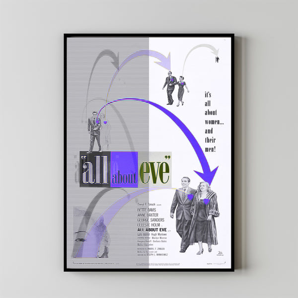 All About Eve 1950 Poster Art Print Movie Posters Gift for Movie lovers 1