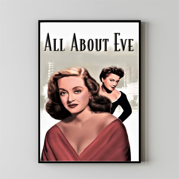 All About Eve 1950 Poster Art Print Movie Posters Gift for Movie lovers 2