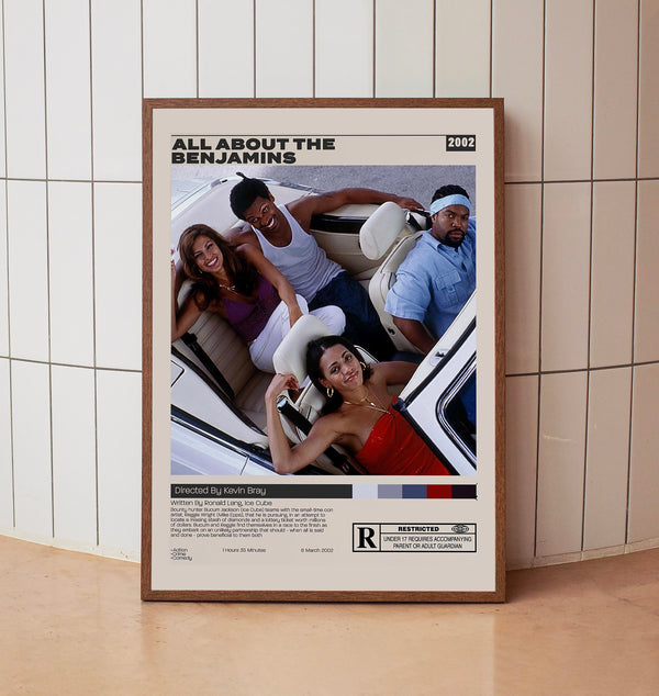 All About the Benjamins, Kevin Bray, Minimalist Movie Poster