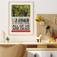 All Of Us Are Dead Mid Century Movie Poster  Film Posters  Minimalist Movie Poster    Wall Art Poster 1299041425
