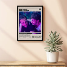 All of Us Strangers, Andrew Haigh, Minimalist Movie Poster, Vintage Retro Art
