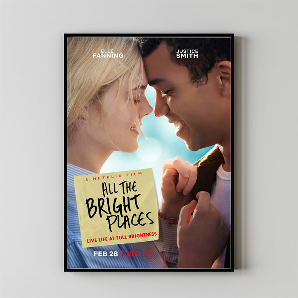All the Bright Places Movie Poster, Room Decor, Home Decor, Art Poster for Gift