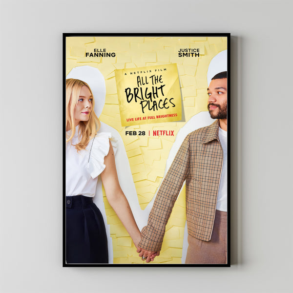 All the Bright Places Movie Poster, Room Decor, Home Decor, Art Poster for Gift 1