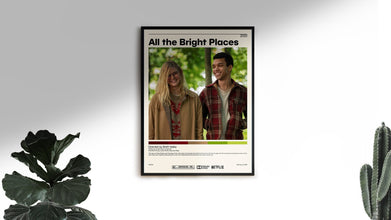 All the Bright Places Poster  Brett Haley, Minimalist Movie Poster, Vintage Retro Art Print, Custom Poster, Wall Art Print, Home Decor 1228871334