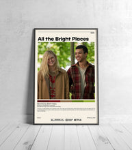 All the Bright Places Poster  Brett Haley, Minimalist Movie Poster, Vintage Retro Art Print, Custom Poster, Wall Art Print, Home Decor 1228871334