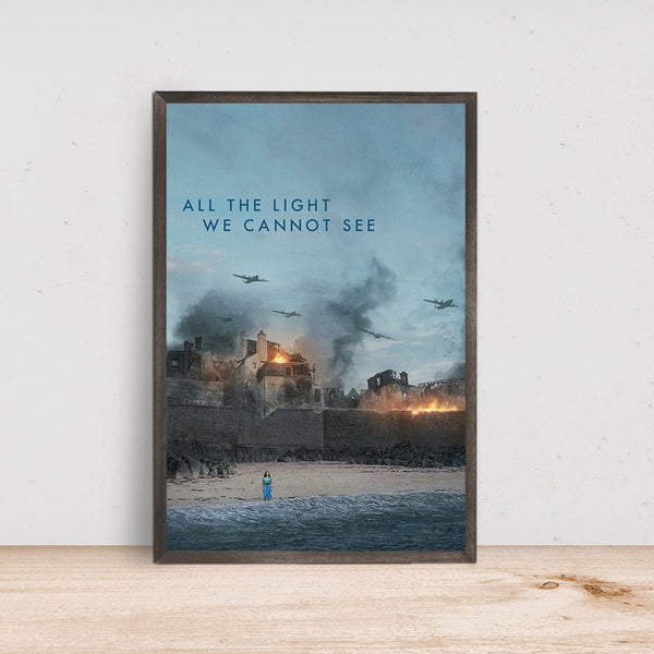 All the Light We Cannot See Movie Poster - Room Decor Wall Art - Canvas Fabric Print - Poster Gift 1601832960