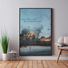 All the Light We Cannot See Movie Poster - Room Decor Wall Art - Canvas Fabric Print - Poster Gift 1601832960