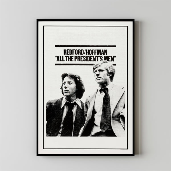 All the President's Men Movie Poster, Room Decor, Home Decor, Art Poster for Gift