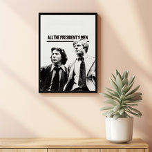 All the President's Men Movie Poster, Room Decor, Home Decor, Art Poster for Gift 2
