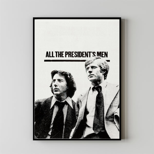 All the President's Men Movie Poster, Room Decor, Home Decor, Art Poster for Gift 2
