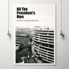 All the President's Men Movie Poster, Room Decor, Home Decor, Art Poster for Gift 3